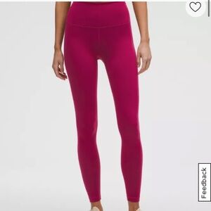 Lululemon Athletica Pink Leggings